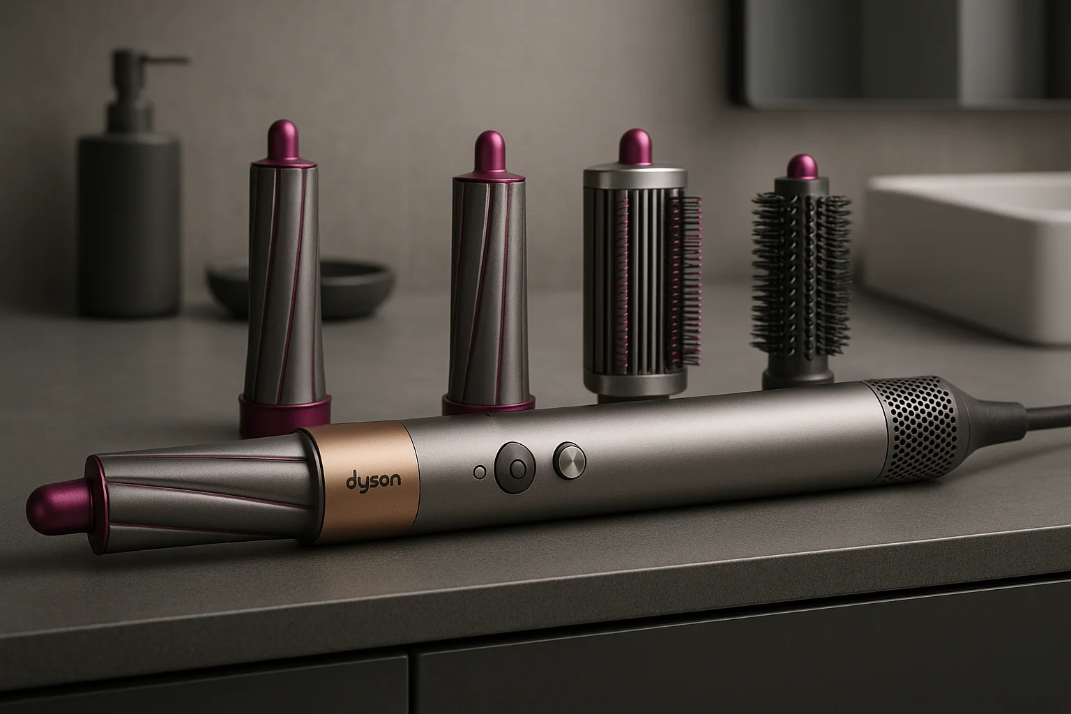 Imagem de capa do review completo do Dyson Airwrap i.d. Multi-Styler em ambiente moderno