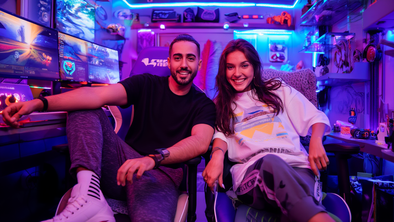 Pedro e Luna - Fundadores do site Caça-Ofertas